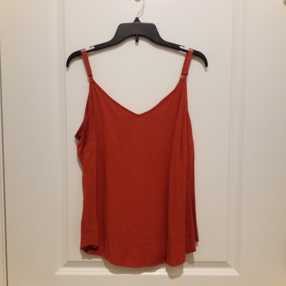 Burnt Orange Torrid Top, Size 2X